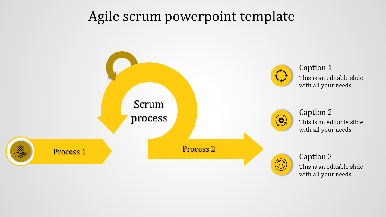 Free - Our Predesigned Agile Scrum PowerPoint Template Design